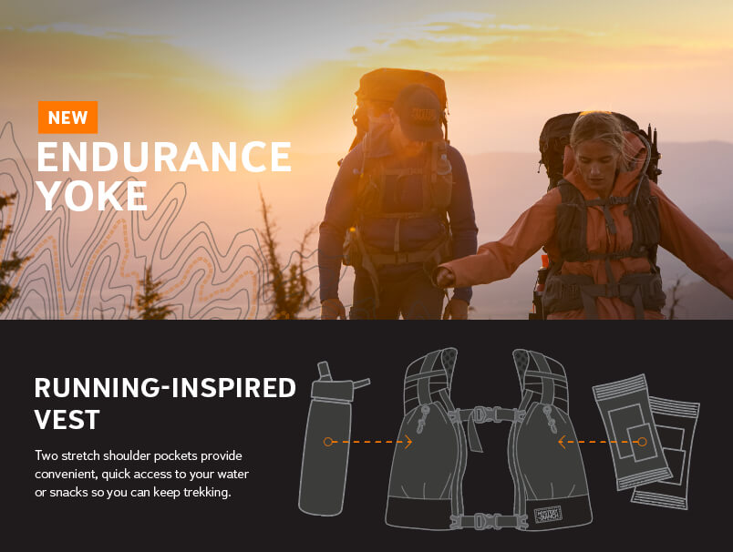 New Endurance Yoke with Running-Inspired Vest