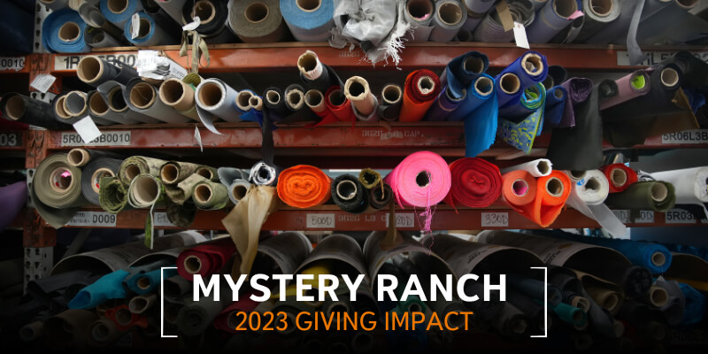 MYSTERY RANCH 2023 Giving Impact