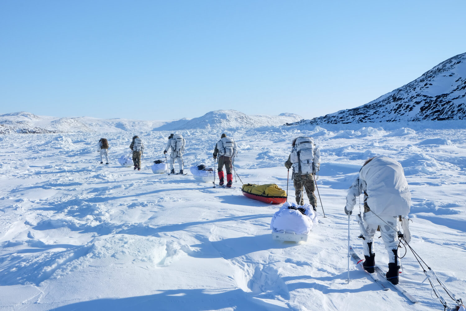 Caption: Baffin Island SOF Training. © John Huston