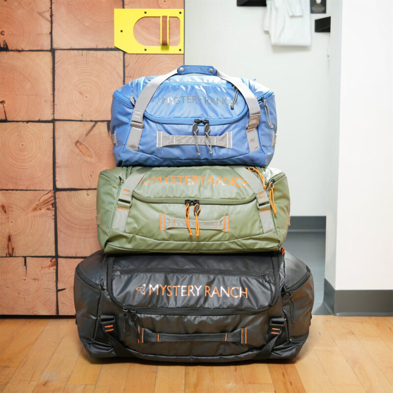 MYSTERY RANCH Mission Duffels Stacked Up
